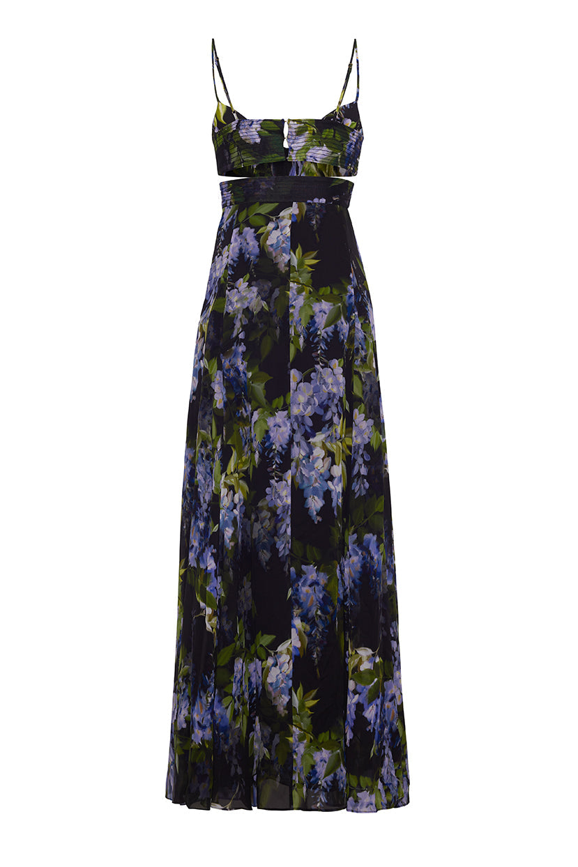 Kensington Dress in Wisteria Black