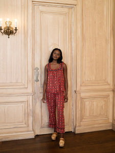 Playa Top in Crimson Bloom