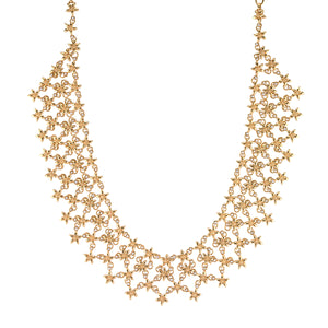 Jasmine Cascade Necklace in Pearl