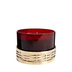 Holiday-Grand Candle in Red