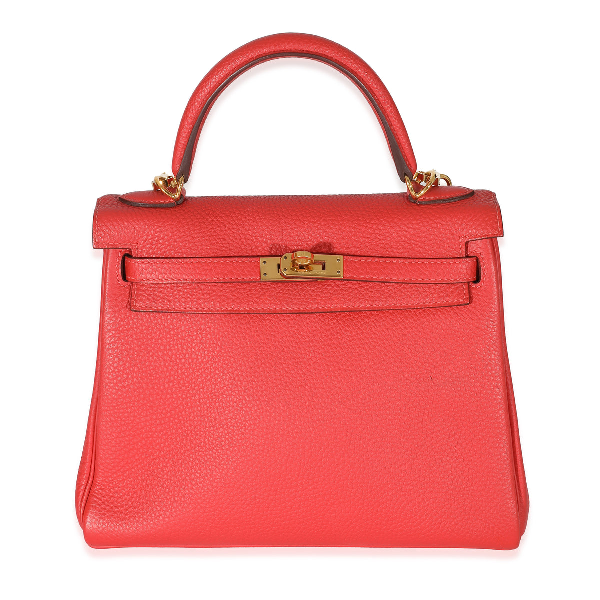 Hermès Geranium Togo Retourne Kelly 25