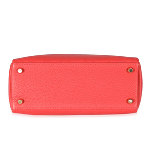 Hermès Geranium Togo Retourne Kelly 25