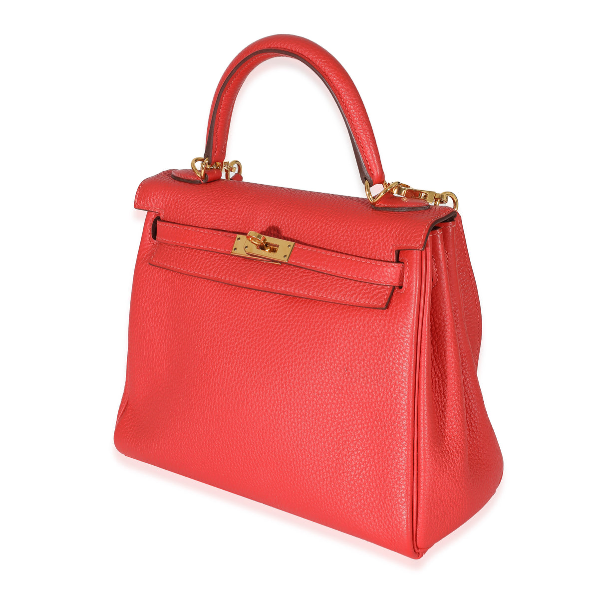 Hermès Geranium Togo Retourne Kelly 25