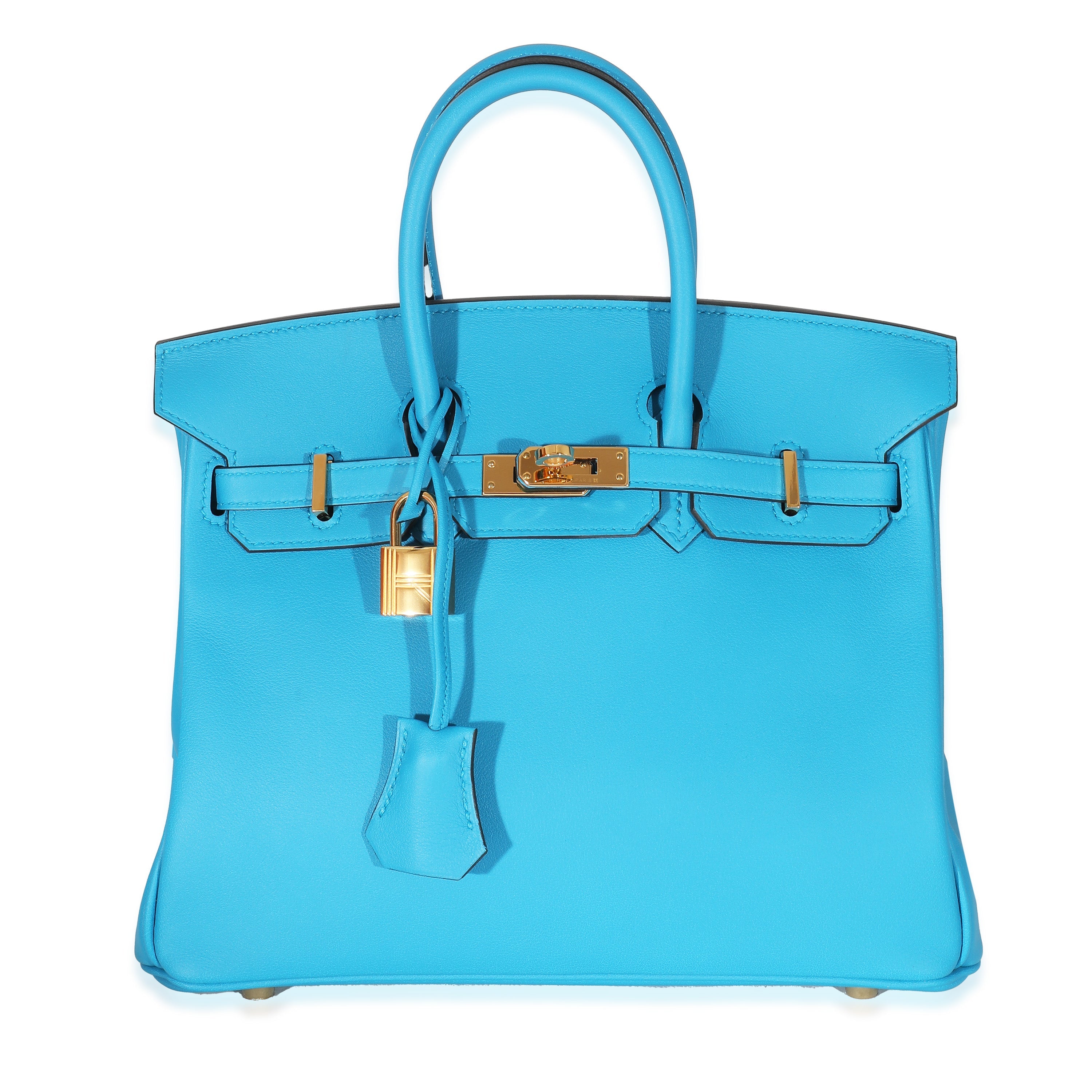 Hermès Bleu Zanzibar Swift Birkin 25