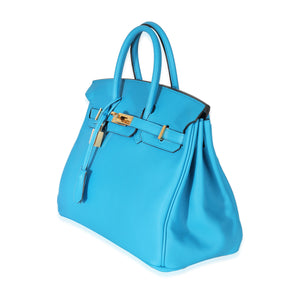 Hermès Bleu Zanzibar Swift Birkin 25