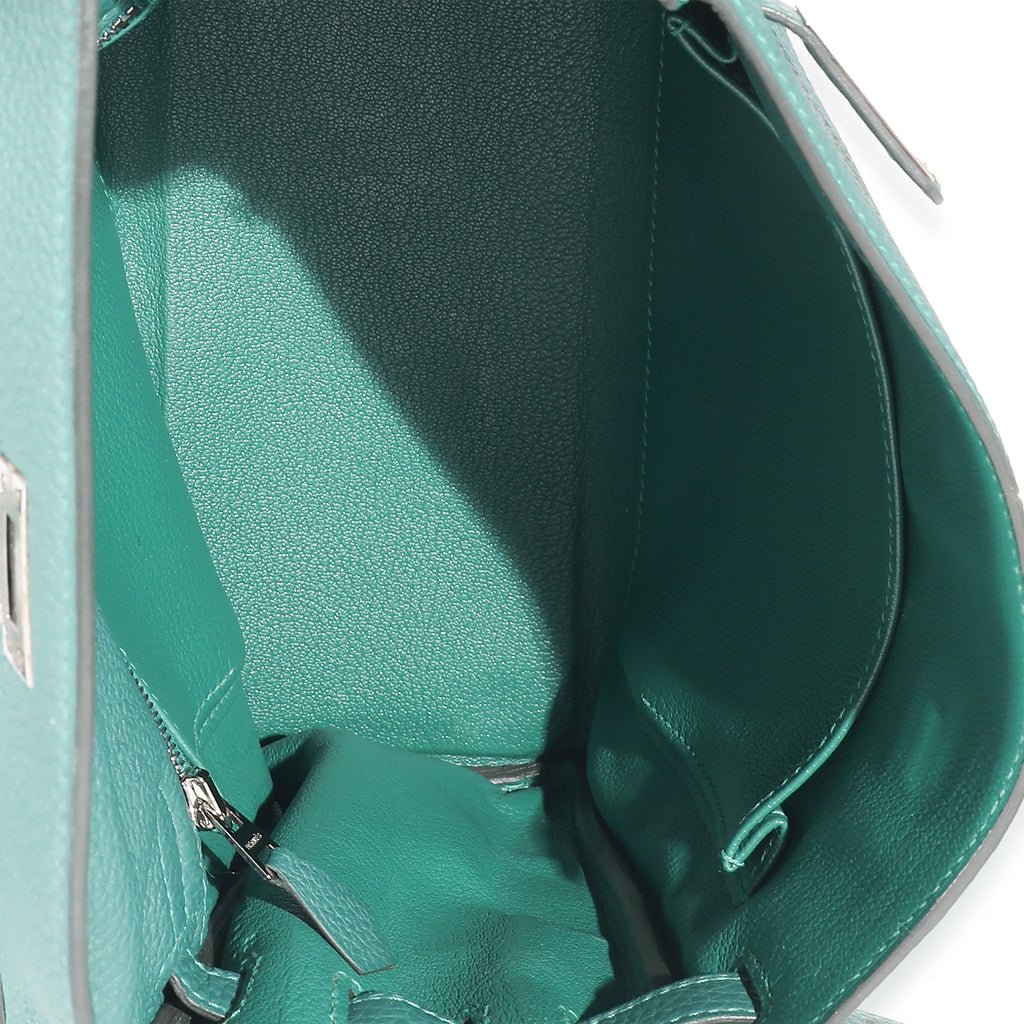 Hermès Malachite Togo Retourne Kelly 25