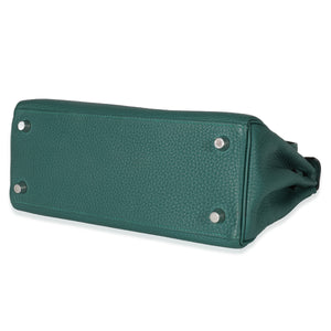 Hermès Malachite Togo Retourne Kelly 25