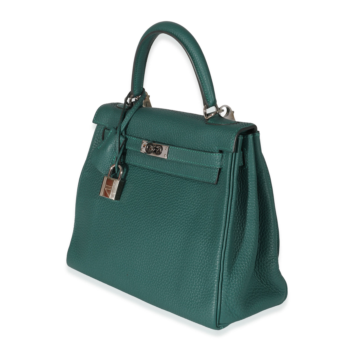 Hermès Malachite Togo Retourne Kelly 25