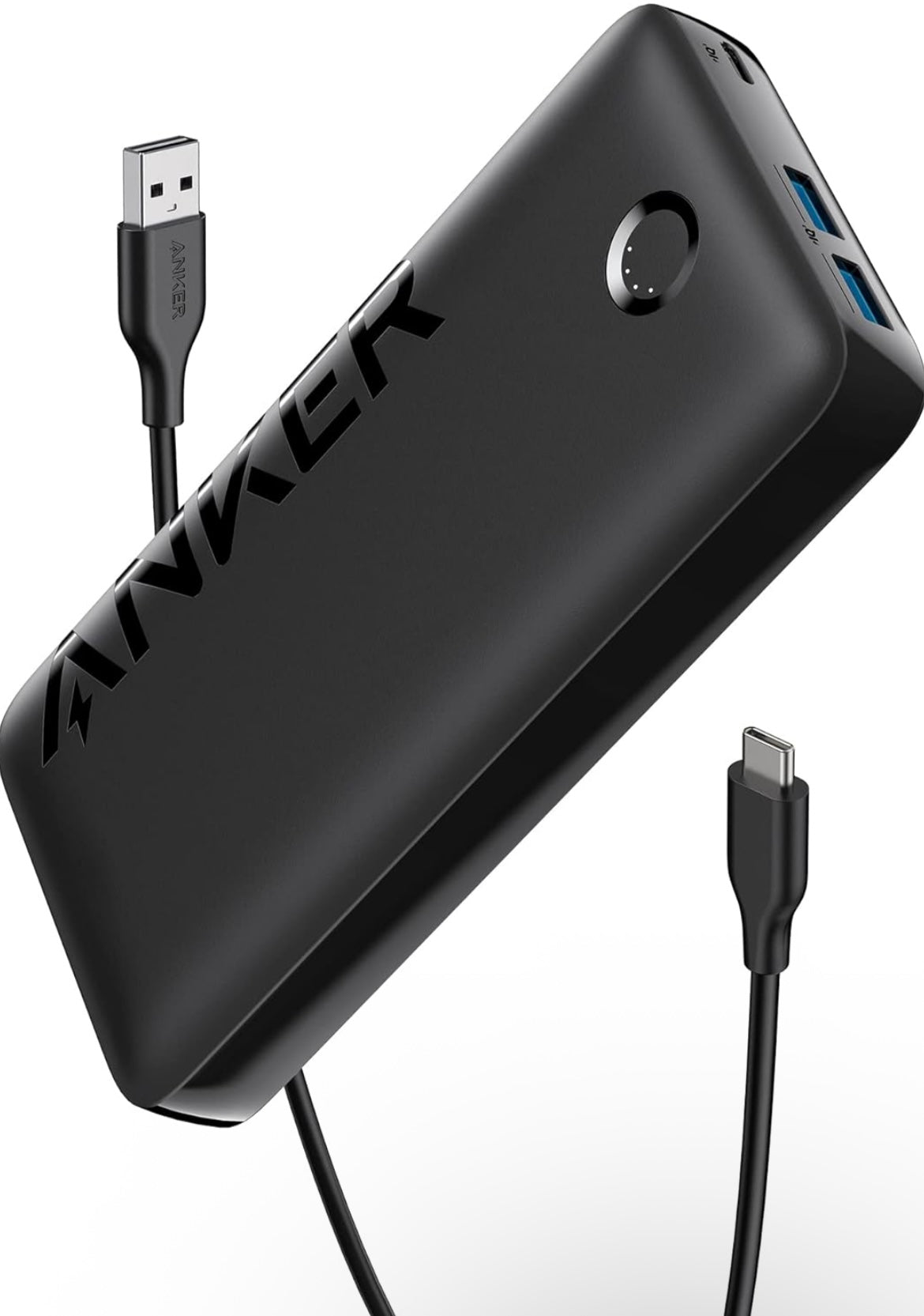 ANKER PowerCore III 10,000 mAh Wireless Portable Charger with Qi-Certified 10W Wireless Charging and 18W USB-C Quick Charge for iPhone 14/14 Plus/14 Pro/14 Pro Max, iPad, AirPods, and More