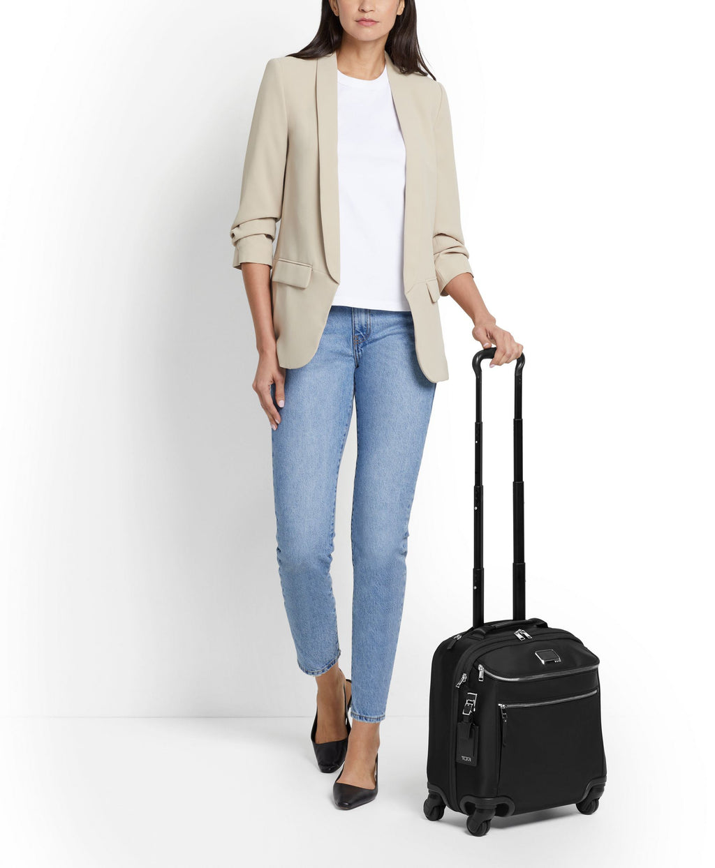 Voyageur Oxford Compact Carry-On, Black