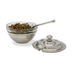 Condiment Uno Set with Lid & Spoon
