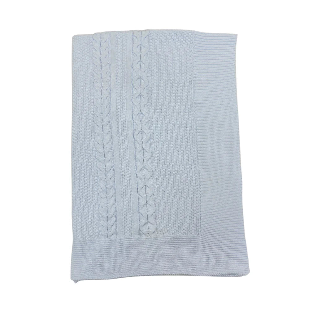 Classic Aran Knit Blanket