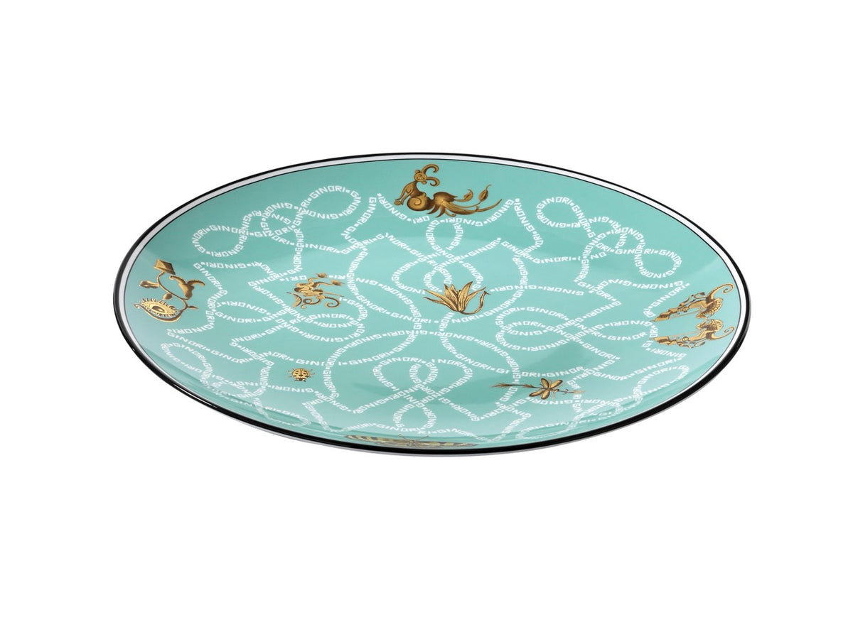 Arcadia Charger Plate in Aquamarine