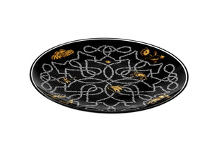 Arcadia Charger Plate in Black