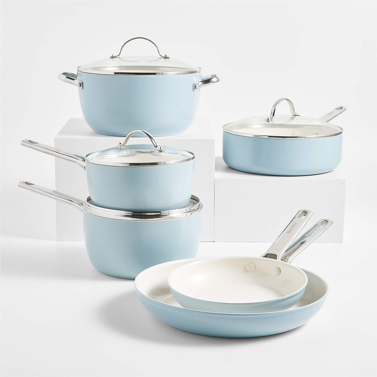 10-Piece Non-Stick Ceramic Cookware Set