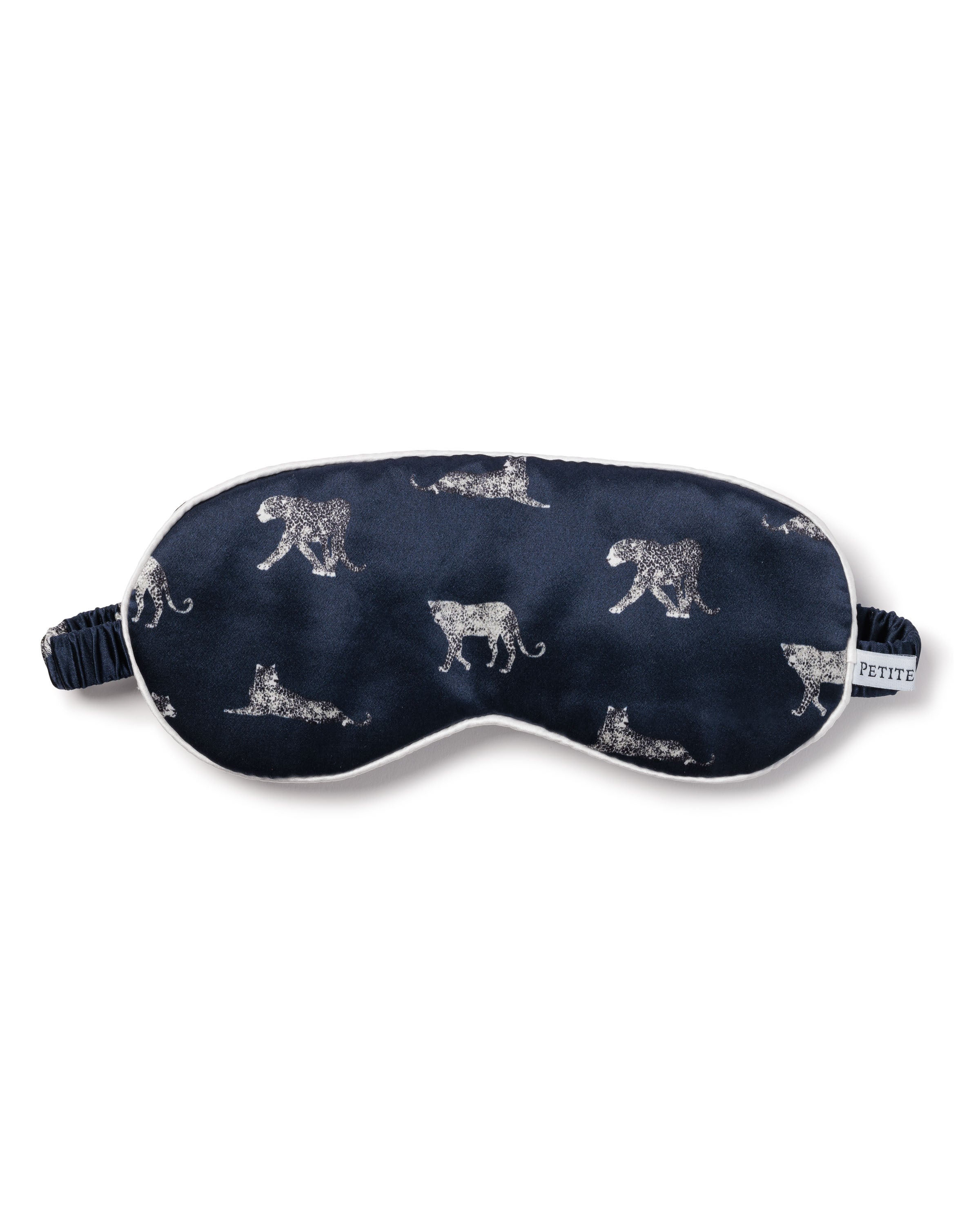 Adult’s Silk Sleep Mask in Panthère de Nuit