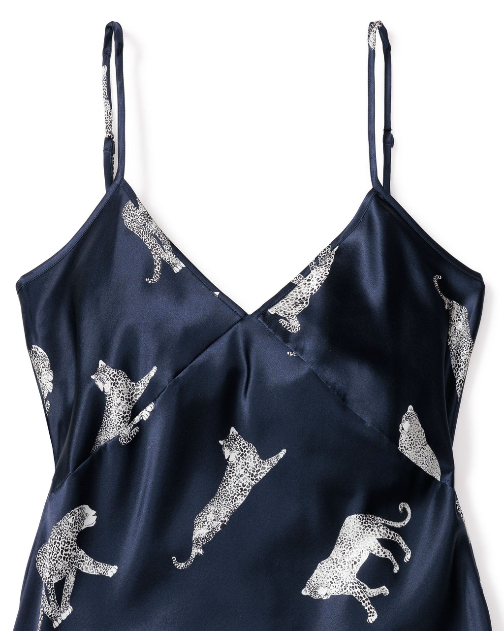 Women’s Silk Cami Short Set in Panthère de Nuit
