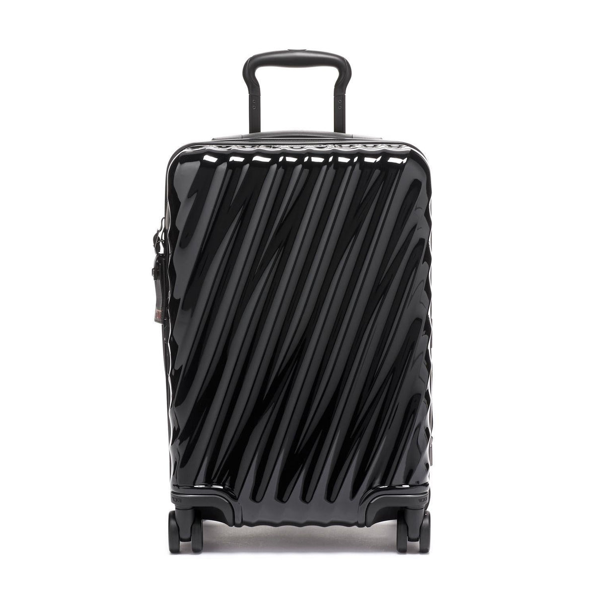 19 Degree International Expandable Hardside 4 Wheel Carry-On, Black