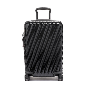 19 Degree International Expandable Hardside 4 Wheel Carry-On, Black