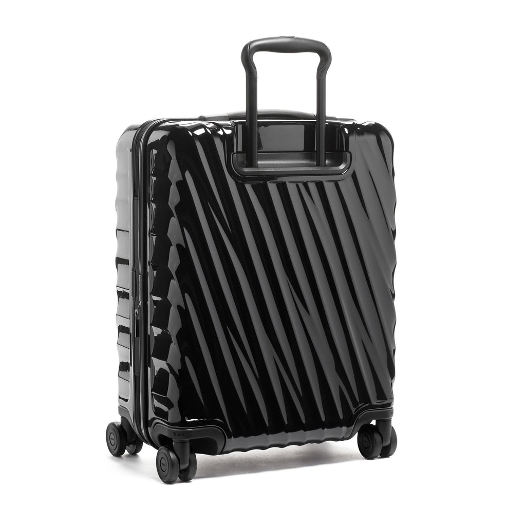19 Degree Continental Expandable Hardside 4 Wheel Carry-On, Black