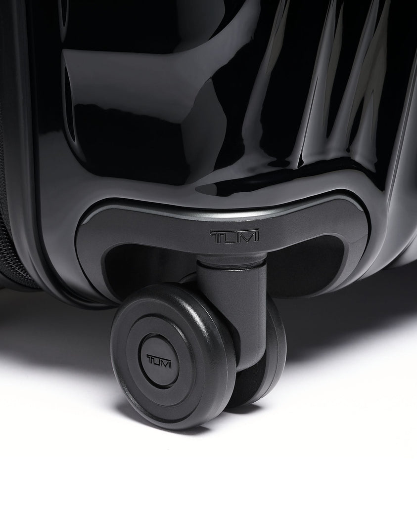 19 Degree Continental Expandable Hardside 4 Wheel Carry-On, Black