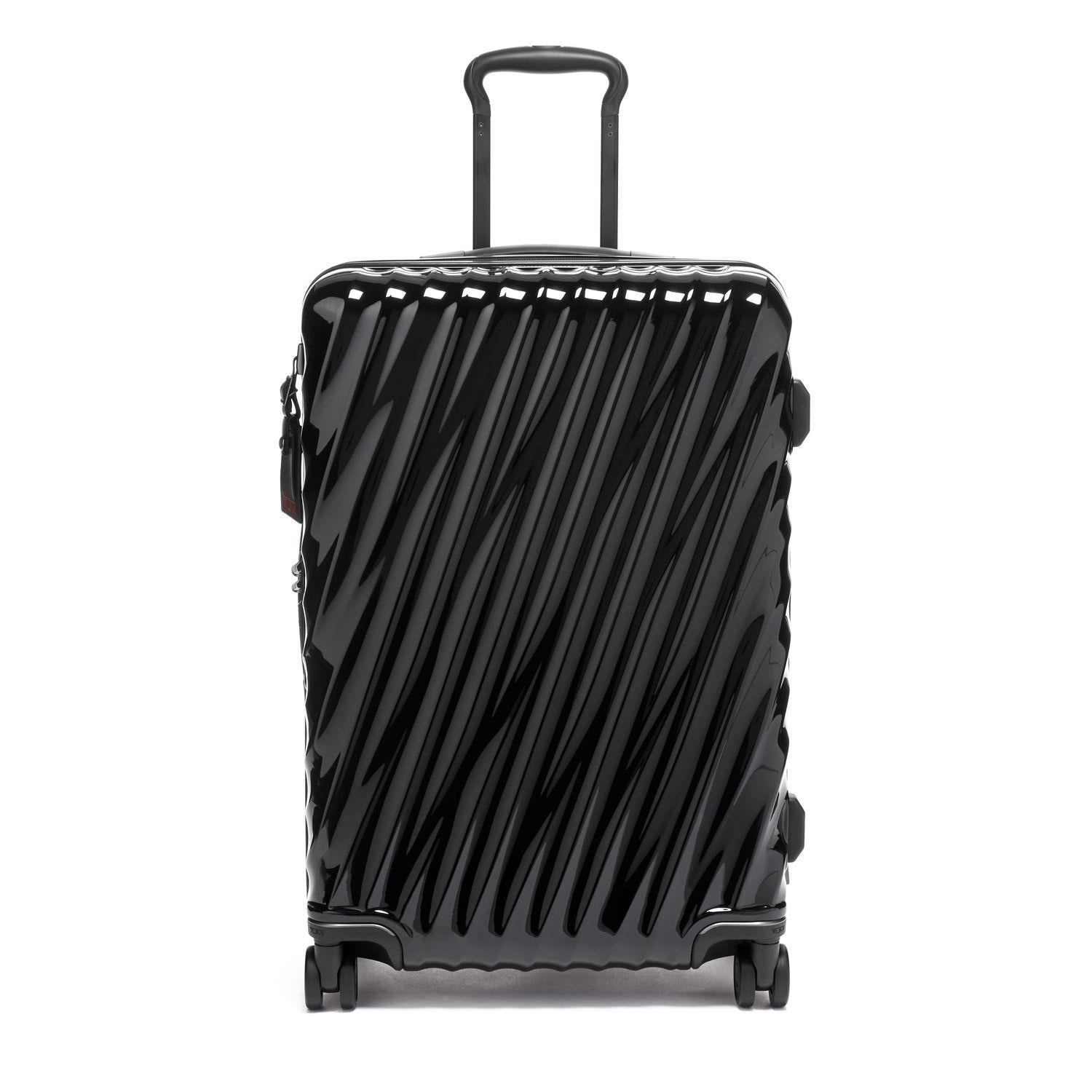 19 Degree Short Trip Hardside Expandable 4 Wheel Packing Case, Black