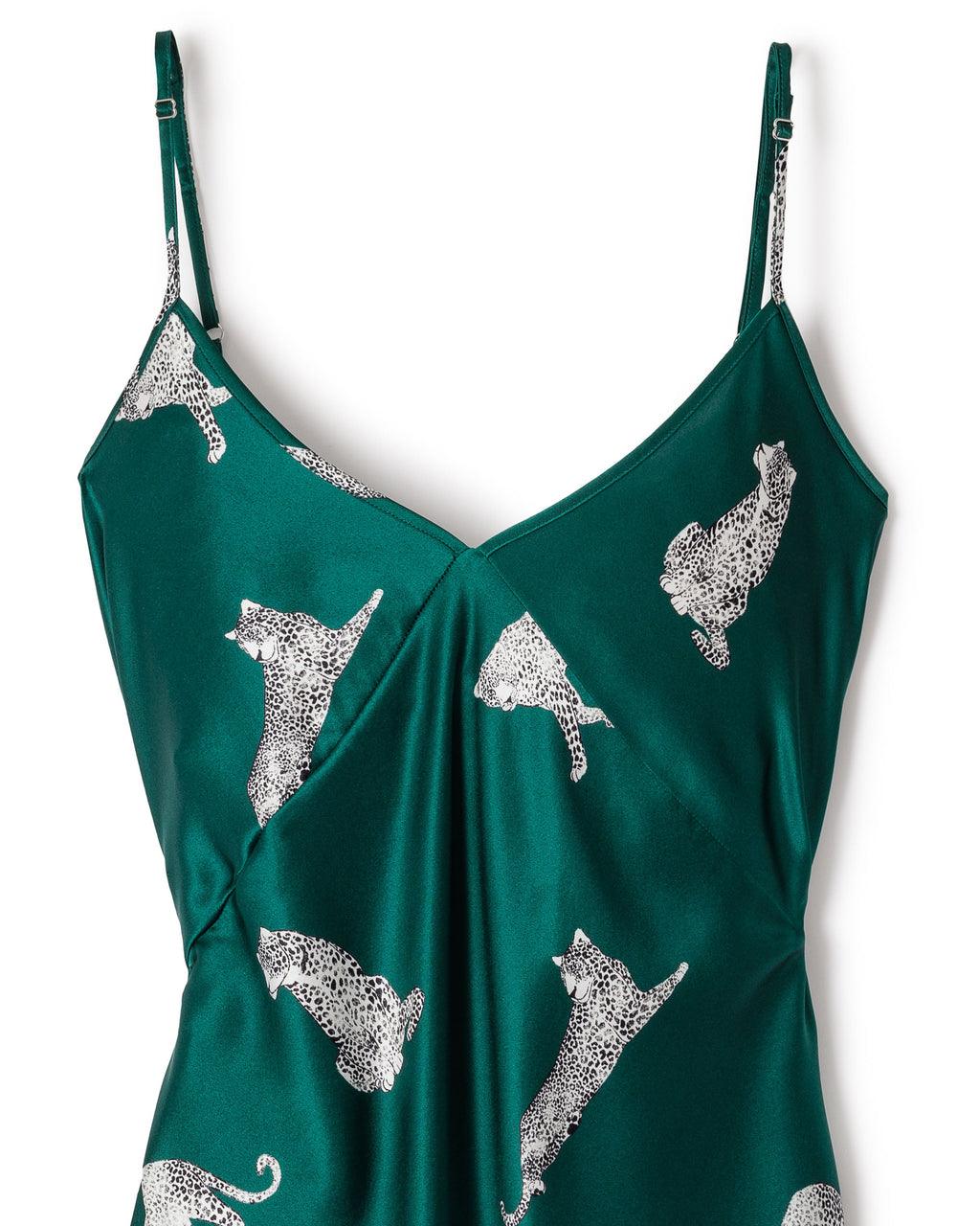 Women’s Silk Cosette Nightgown in Panthère de Luxe
