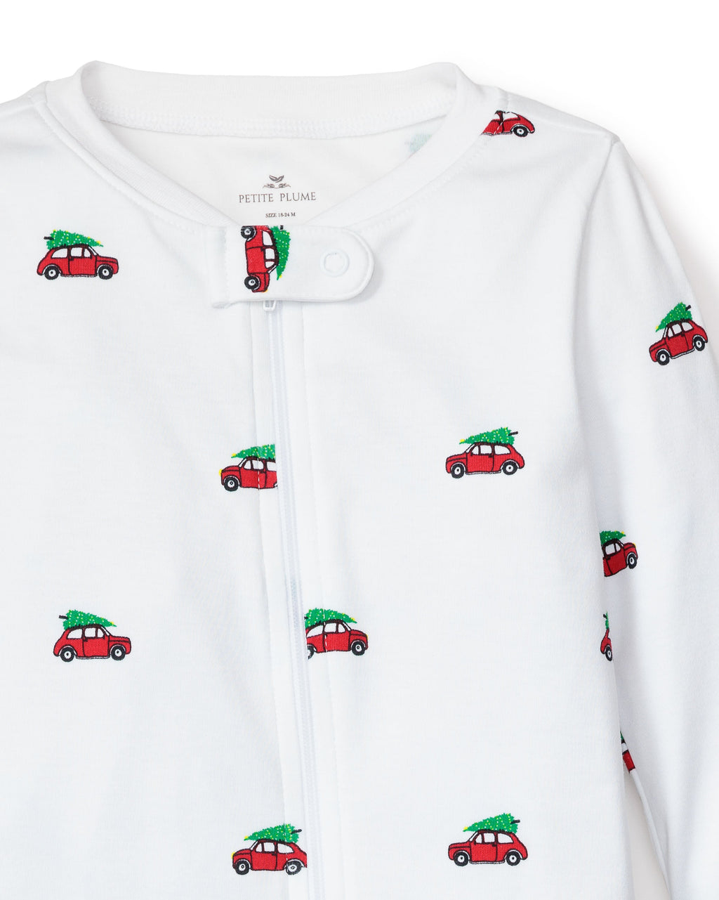 Baby’s Pima Snug Fit Romper in Holiday Journey