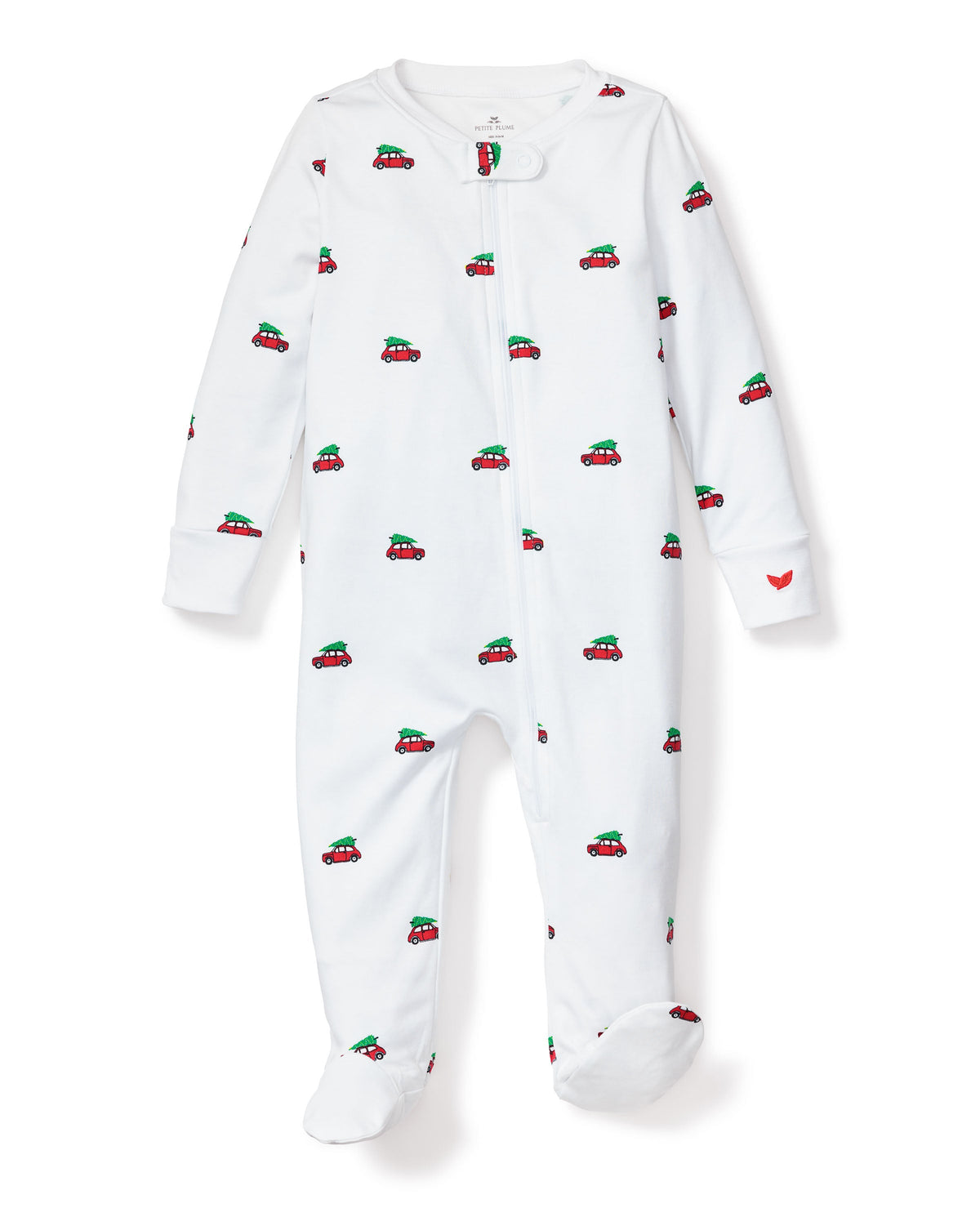 Baby’s Pima Snug Fit Romper in Holiday Journey