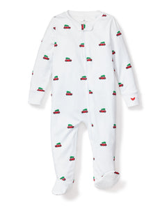 Baby’s Pima Snug Fit Romper in Holiday Journey