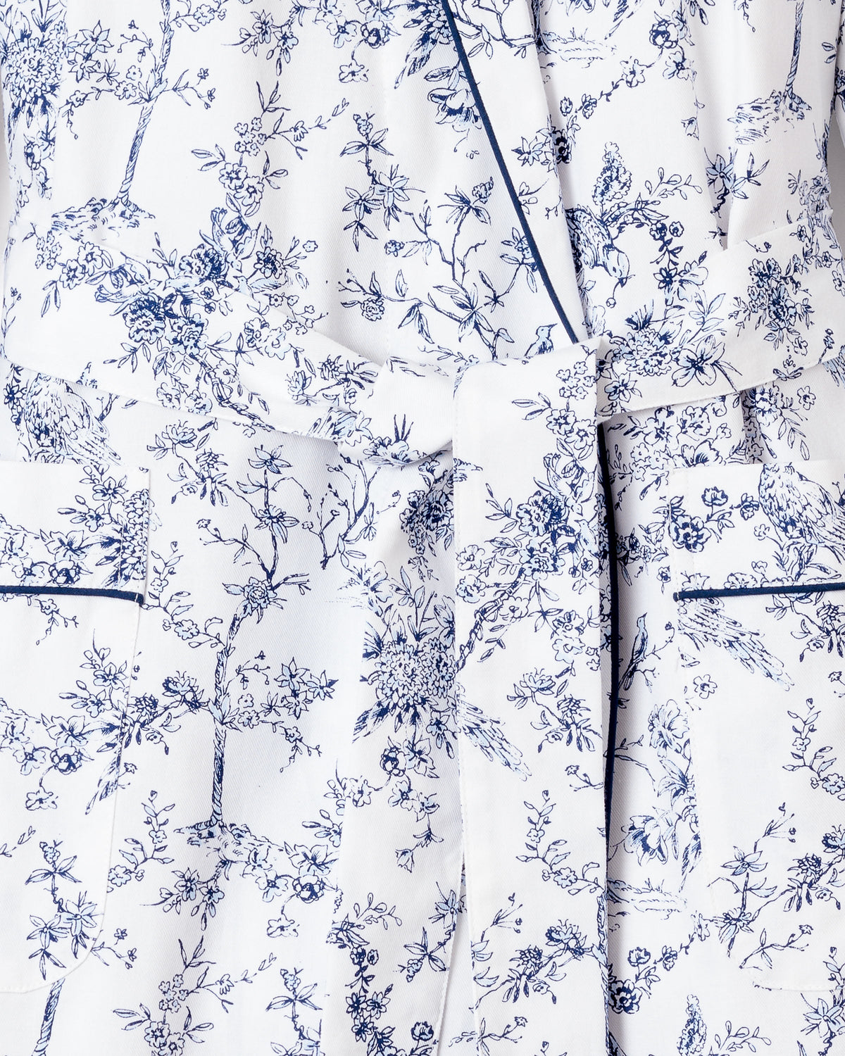 Women's Twill Robe in Timeless Toile