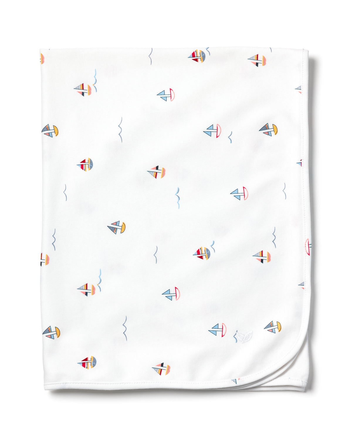 Pima Baby Blanket in Bateau