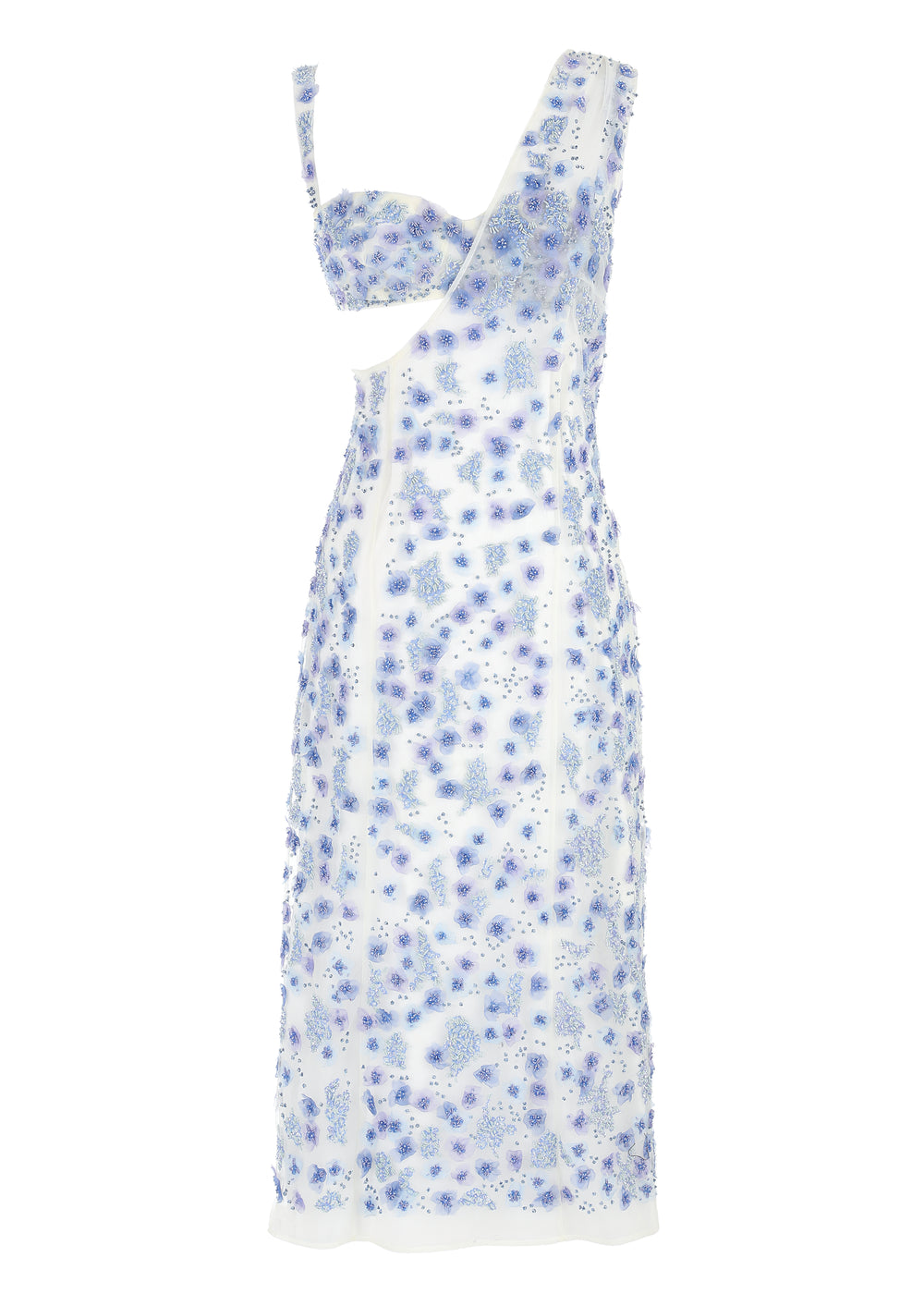 Asymmetrical Blooming Dress