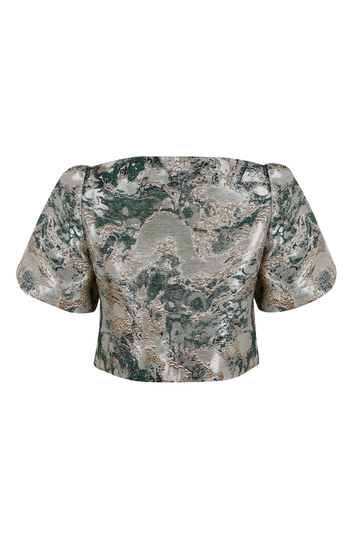 Emilia Set in Green & Beige