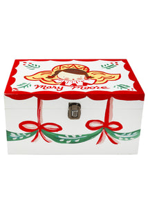 Hand-Painted Christmas Eve Box