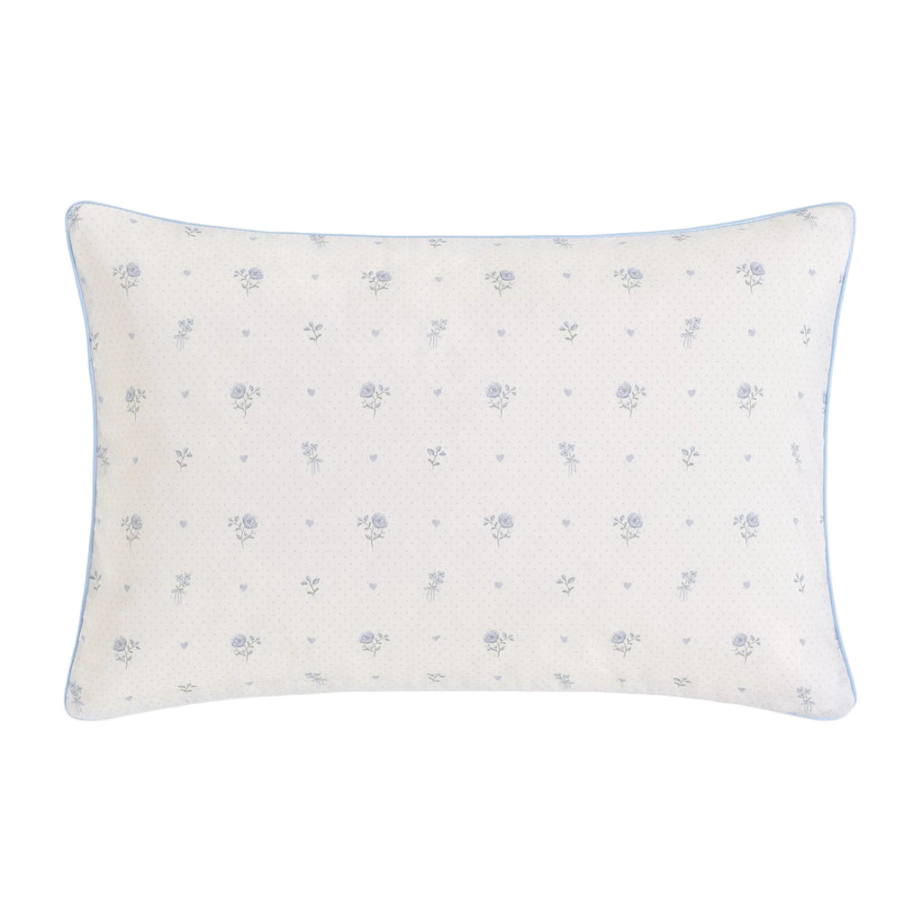 Toddler pillow in the print Ditsy Floral in Blue