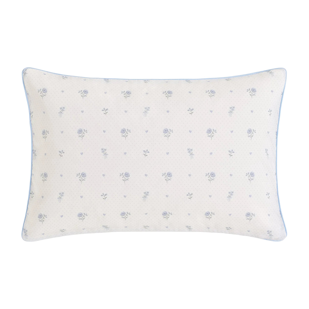 Toddler pillow in the print Ditsy Floral in Blue