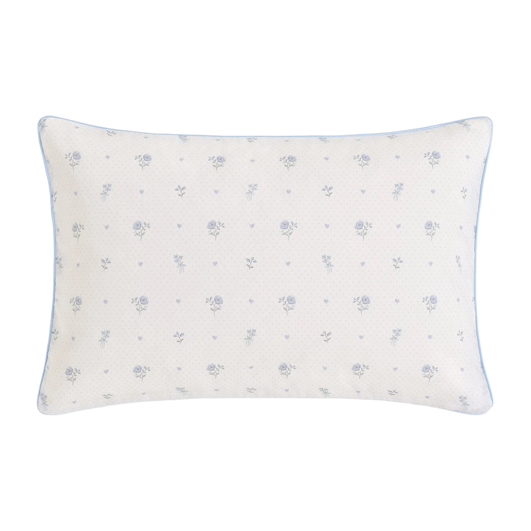 Toddler pillow in the print Ditsy Floral in Blue