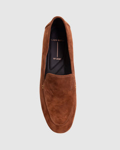 Allie in Tobacco Suede