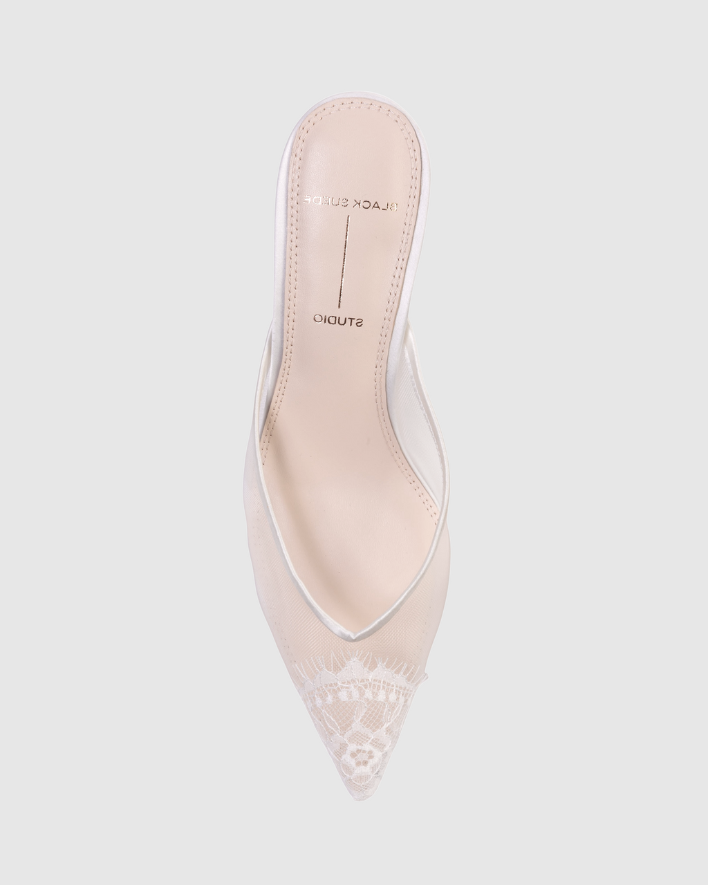 Cara 50 in White Mesh
