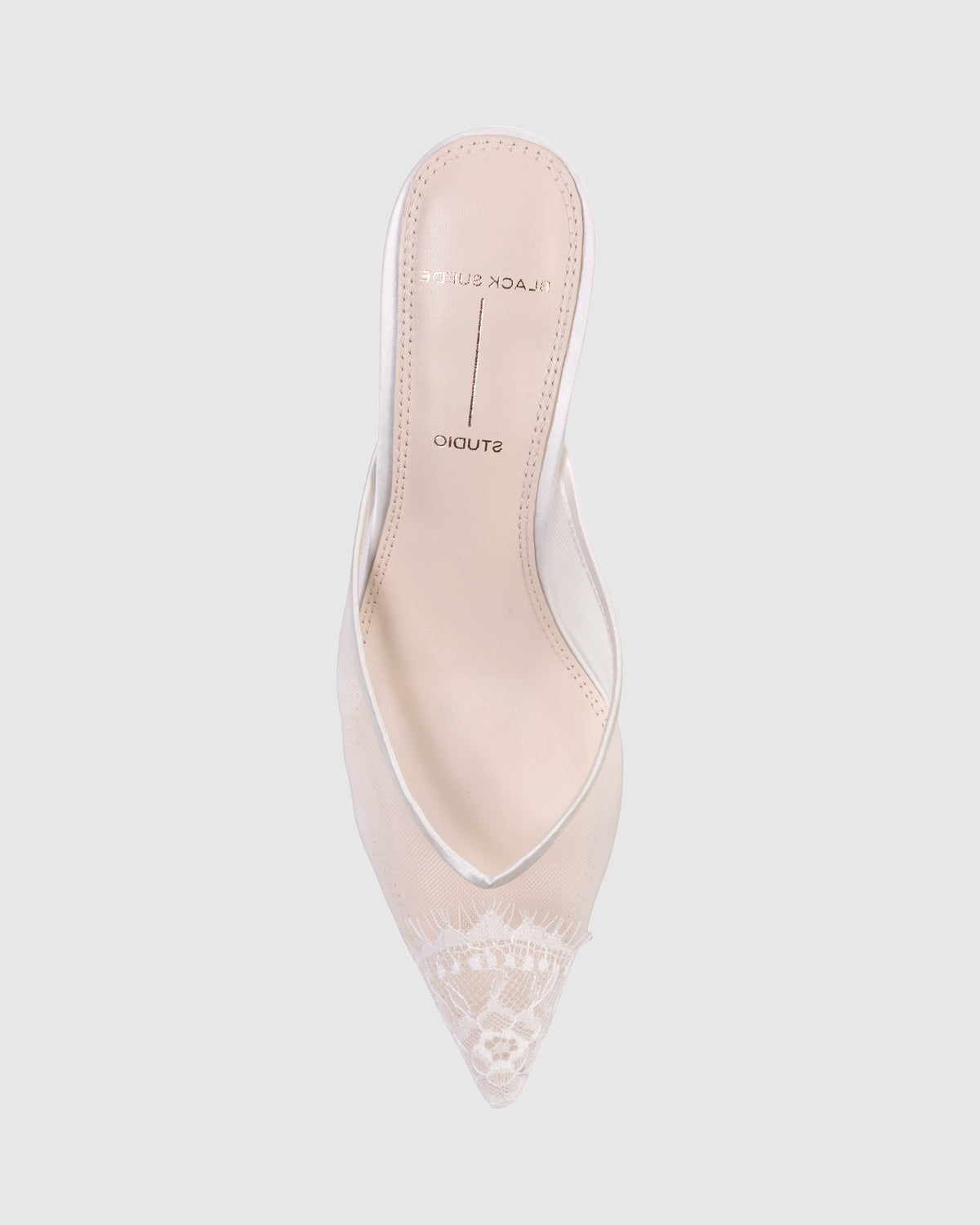 Cara 50 in White Mesh
