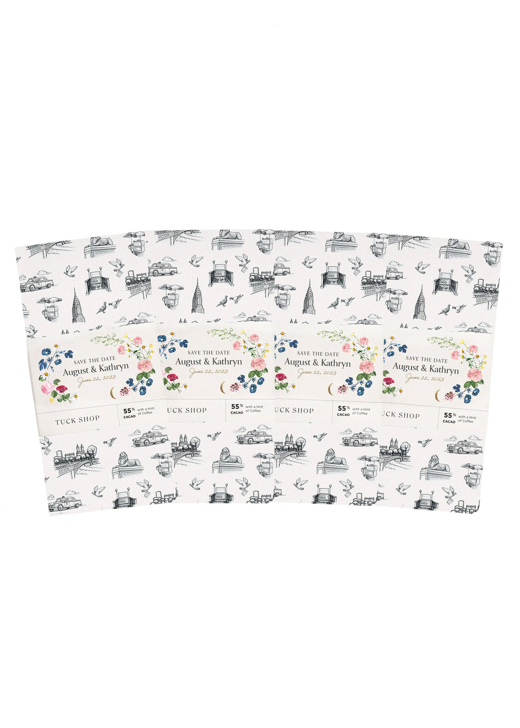OTM Exclusive: Set of Personalized New York Hint of Coffee Bars