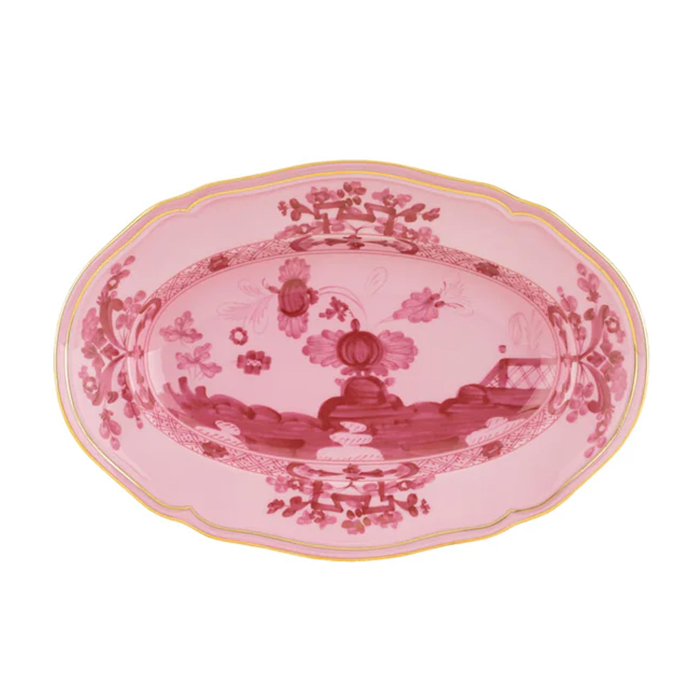 Oriente Italiano Oval Platter in Porpora