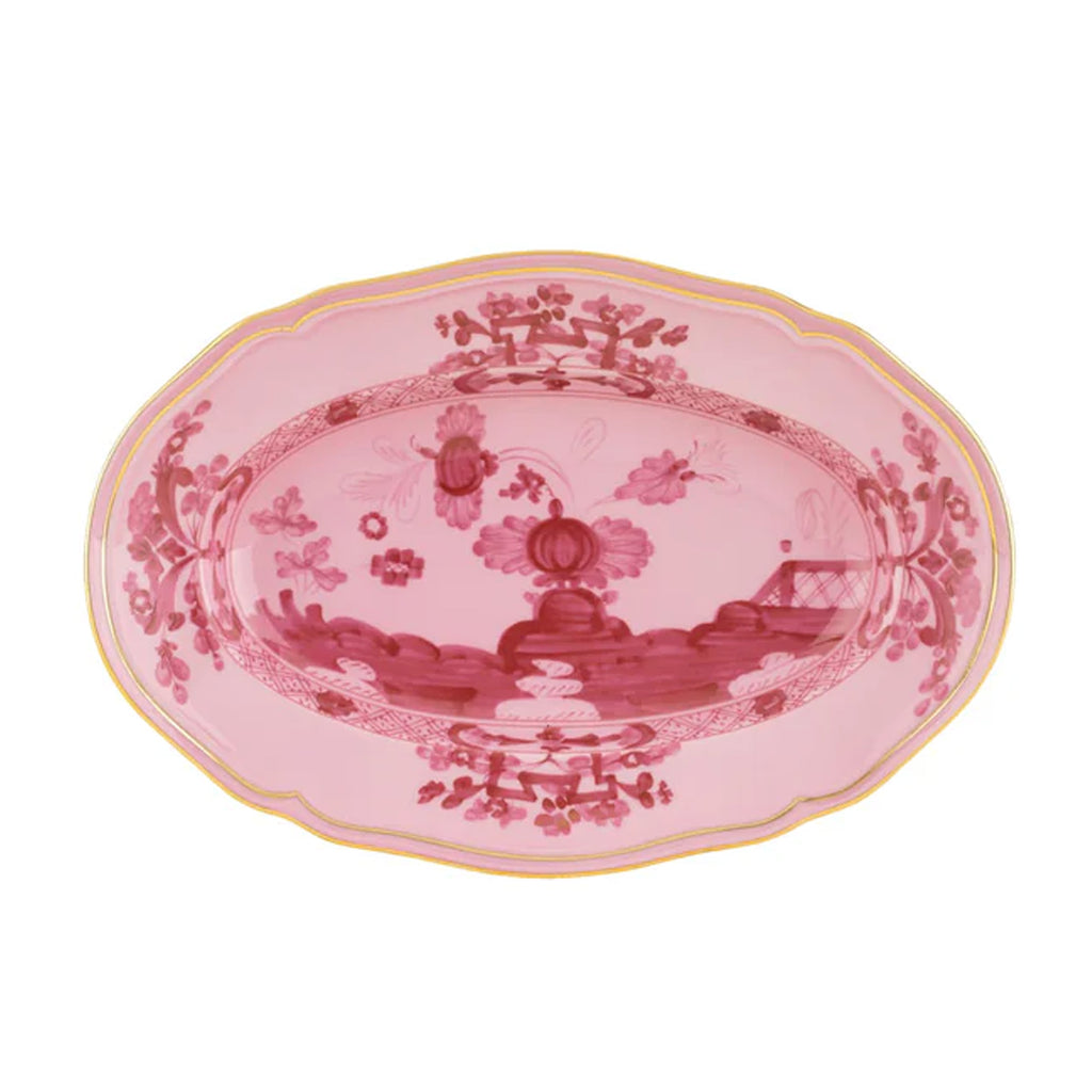 Oriente Italiano Oval Platter in Porpora