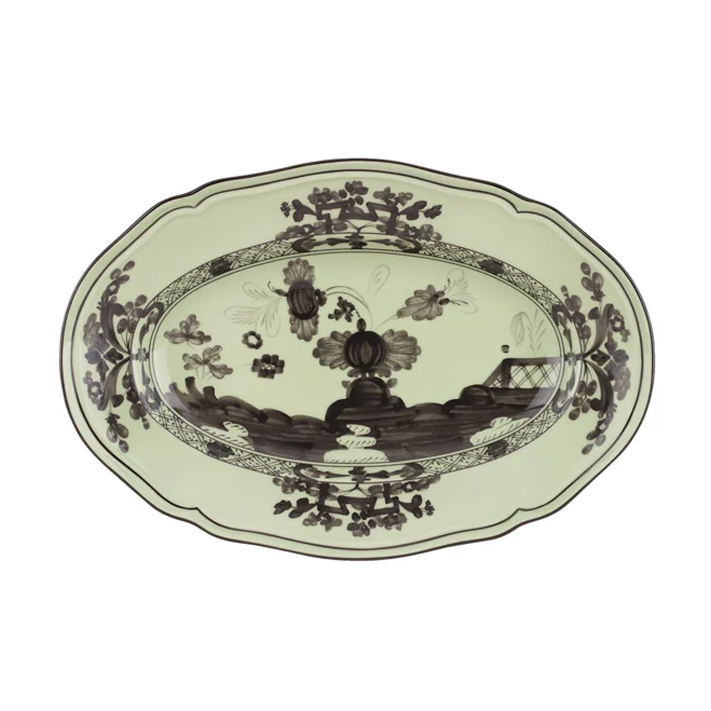 Oriente Italiano Oval Platter in Bario