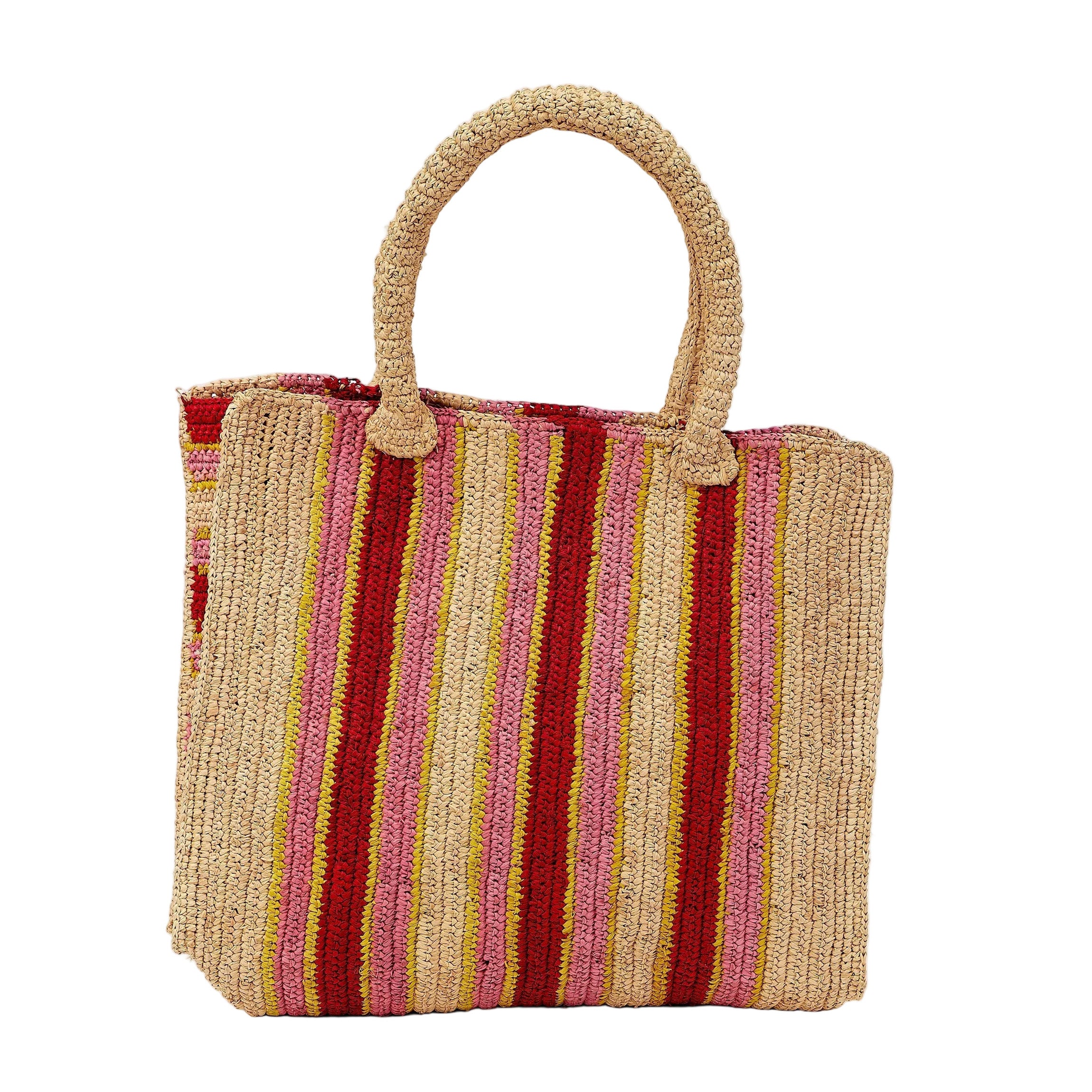 Arlington Stripe Tote in Sunset Stripe