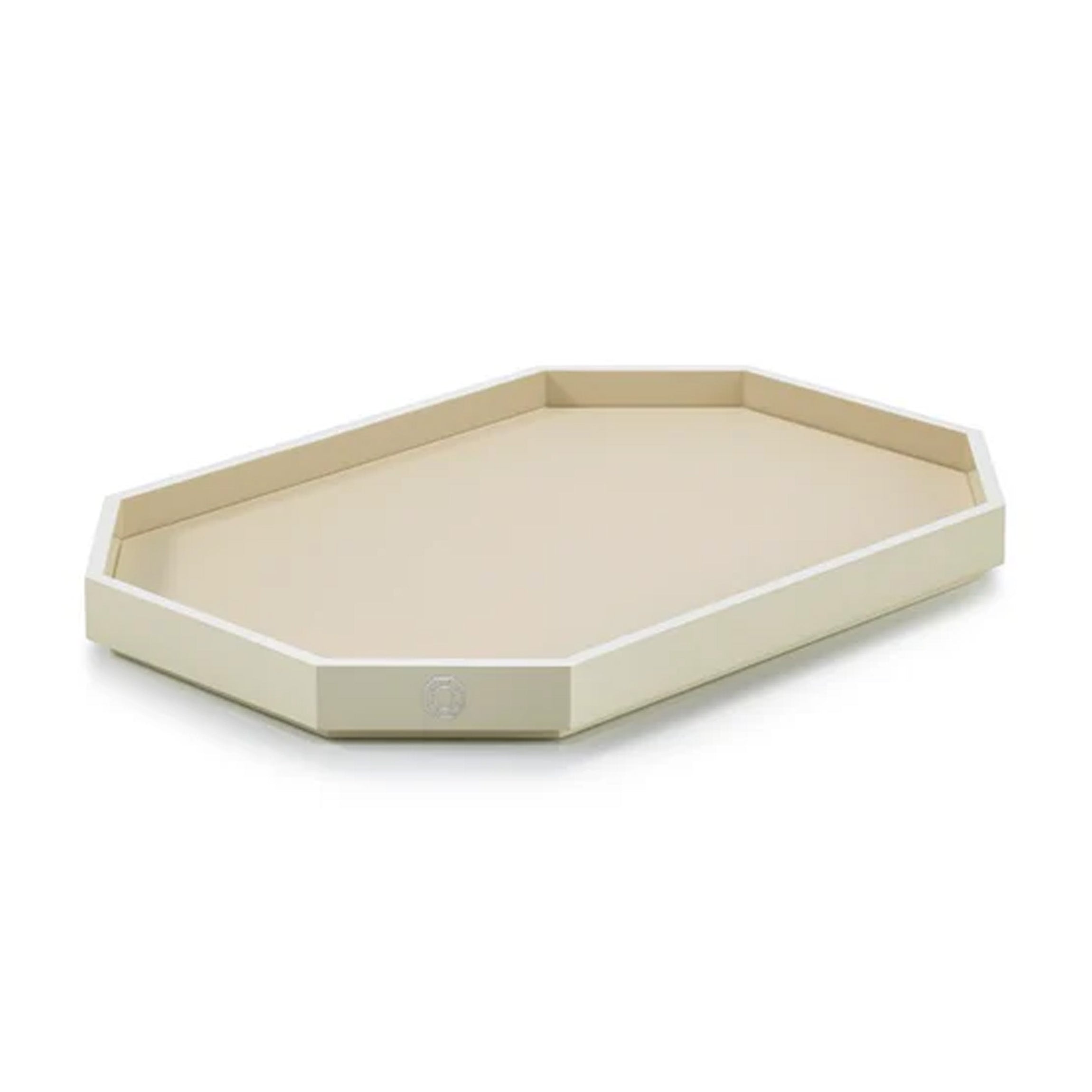 Octogone Tray Medium in Ivory