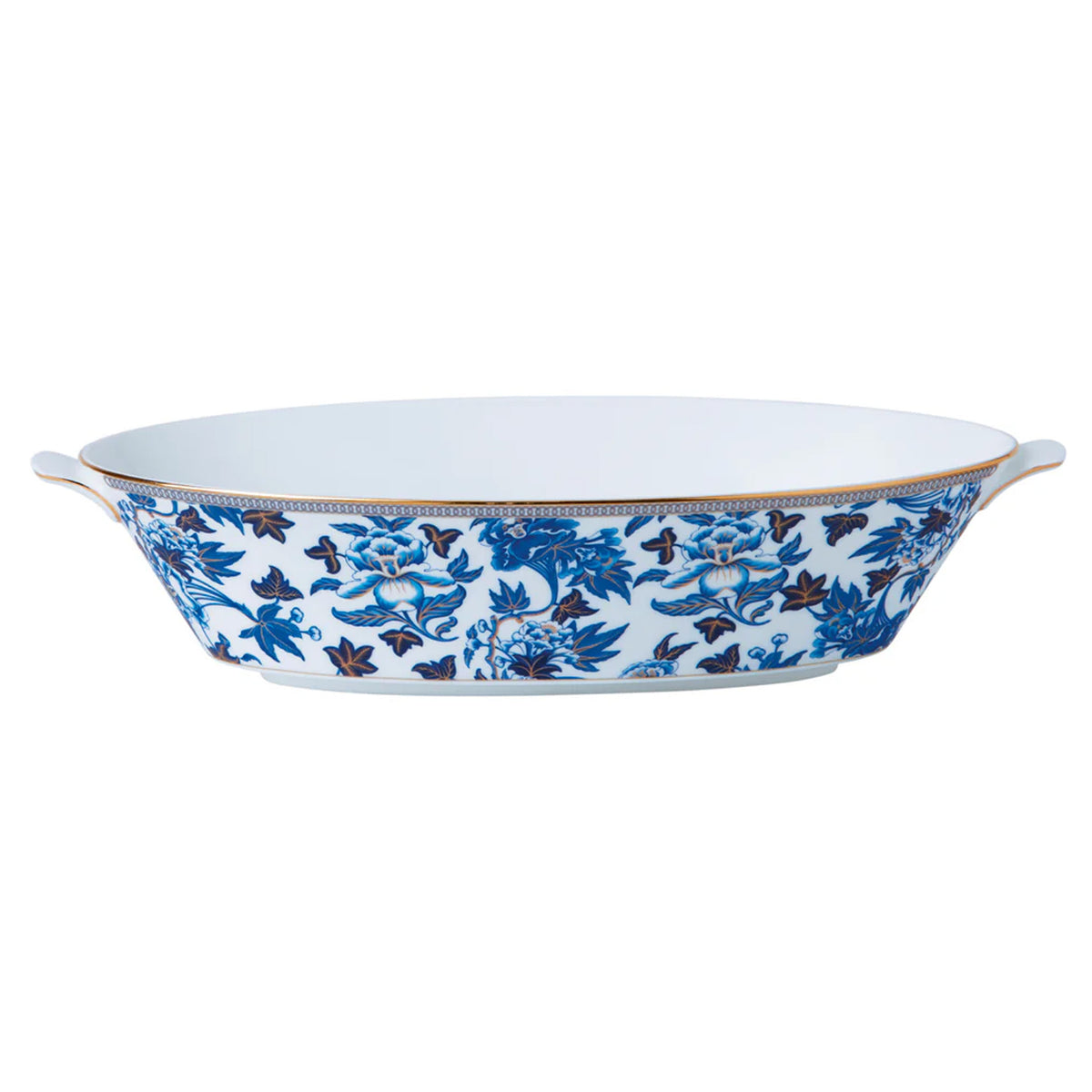 Hibiscus Oval Serving Bowl 1.3 Liter
