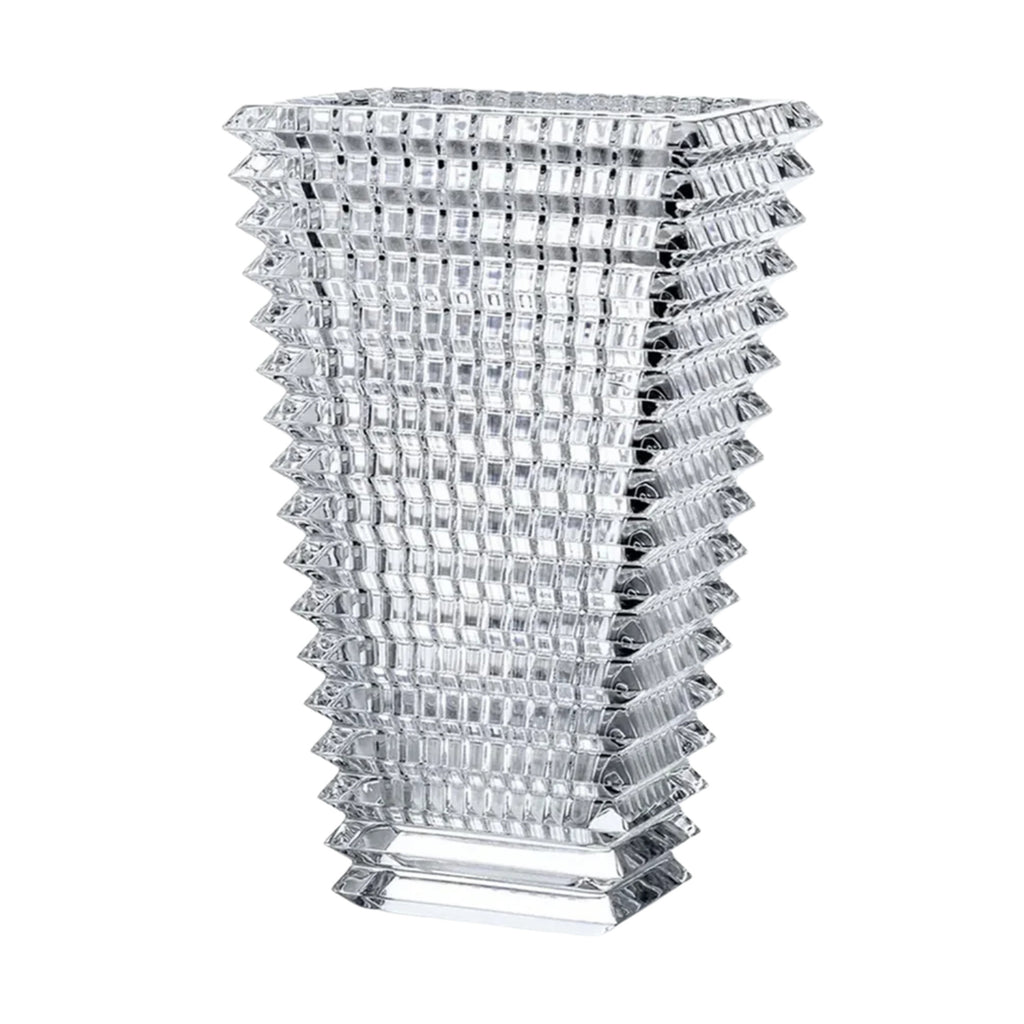 Eye Vase Large Rectangular Clear