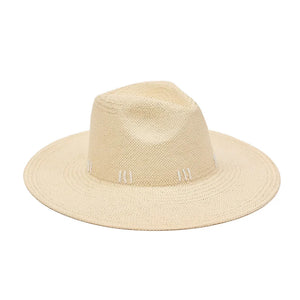Stitched Packable in Natural/White